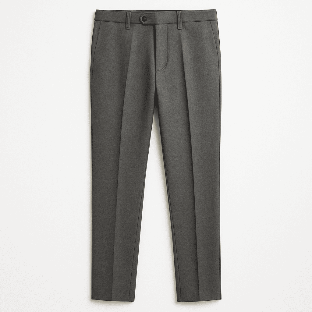 Men’s Grey Wool Trousers