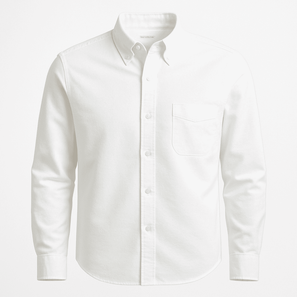 Men’s White Oxford Shirt
